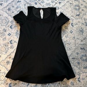 Plus size black dress